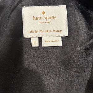 Kate Spade sleeveless black dress
